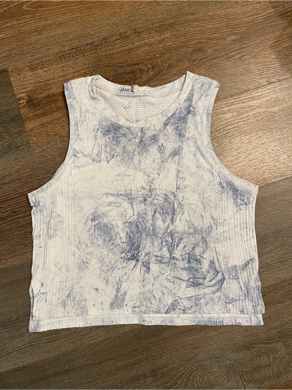 lululemon athletica Train to Be Tie-Dye Cropped Tank Top XS